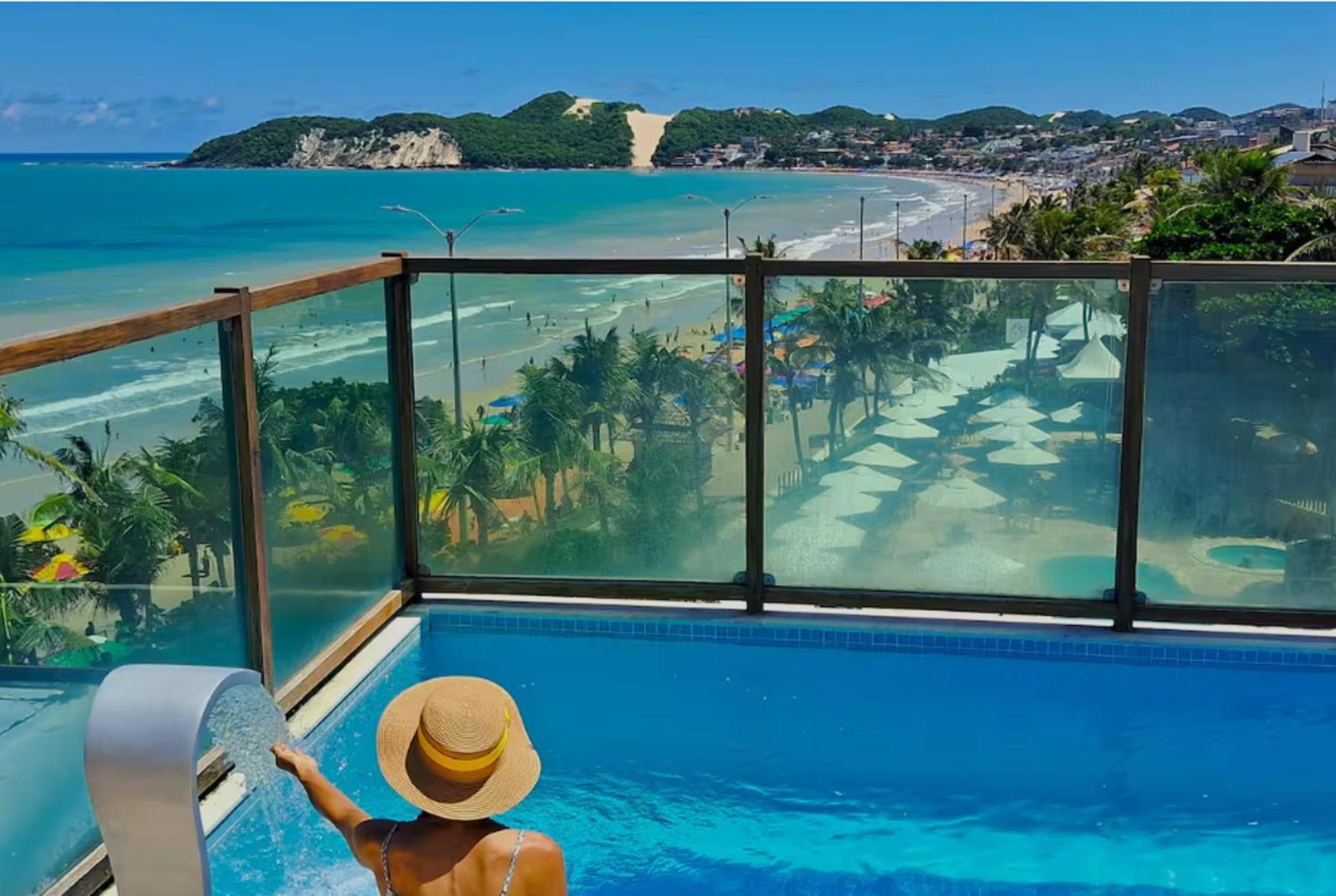 Na Praia - Araca 305 Super Luxo - Frente Mar Натал Экстерьер фото